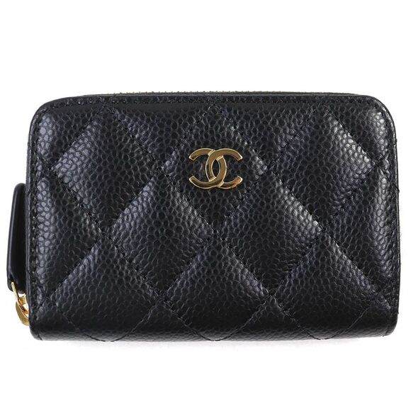 Chanel Classic Coin Purse Caviarskin Coin Case
